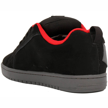 DC Court Graffik Skate Shoes - Black/Dark Slate
