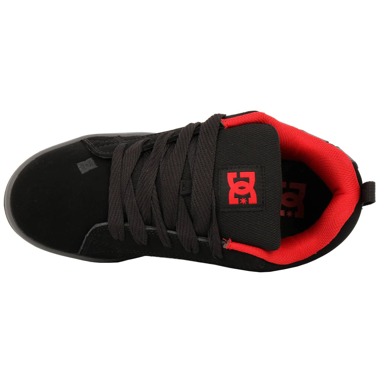 DC Court Graffik Skate Shoes - Black/Dark Slate