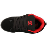DC Court Graffik Skate Shoes - Black/Dark Slate