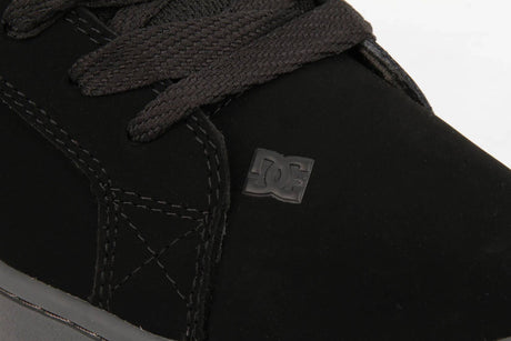 DC Court Graffik Skate Shoes - Black/Dark Slate