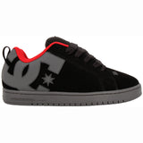 DC Court Graffik Skate Shoes - Black/Dark Slate UK 7
