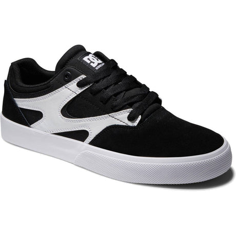 DC Kalis Vulc Skate Shoes - Black/Battleship/White