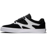 DC Kalis Vulc Skate Shoes - Black/Battleship/White