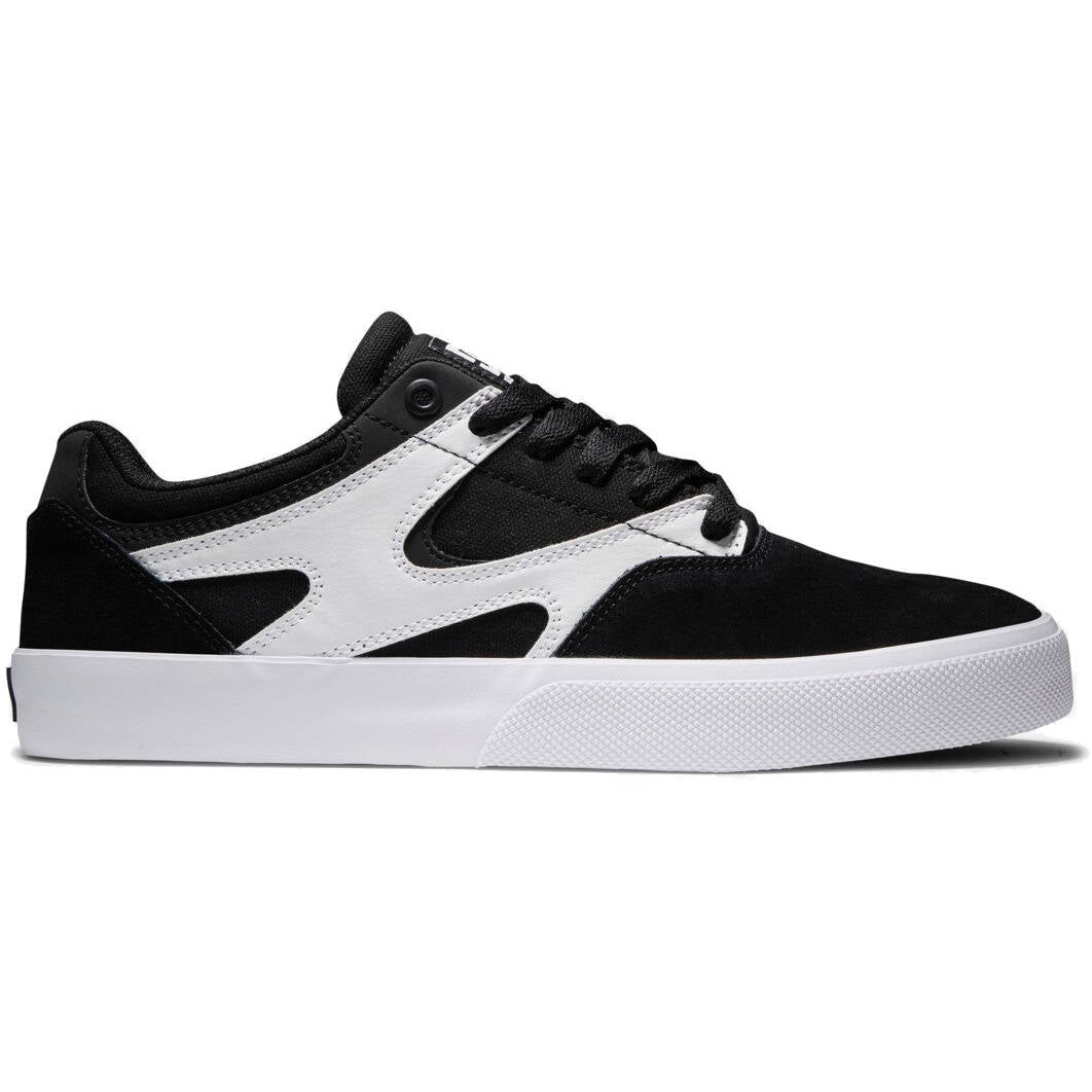 DC Kalis Vulc Skate Shoes - Black/Battleship/White