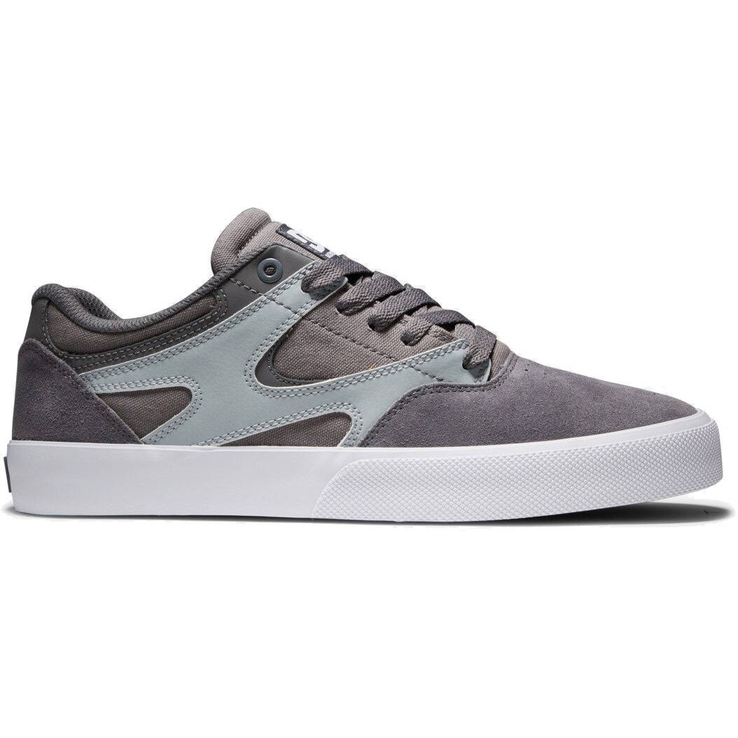 DC Kalis Vulc Skate Shoes - Dark Grey/Battleship