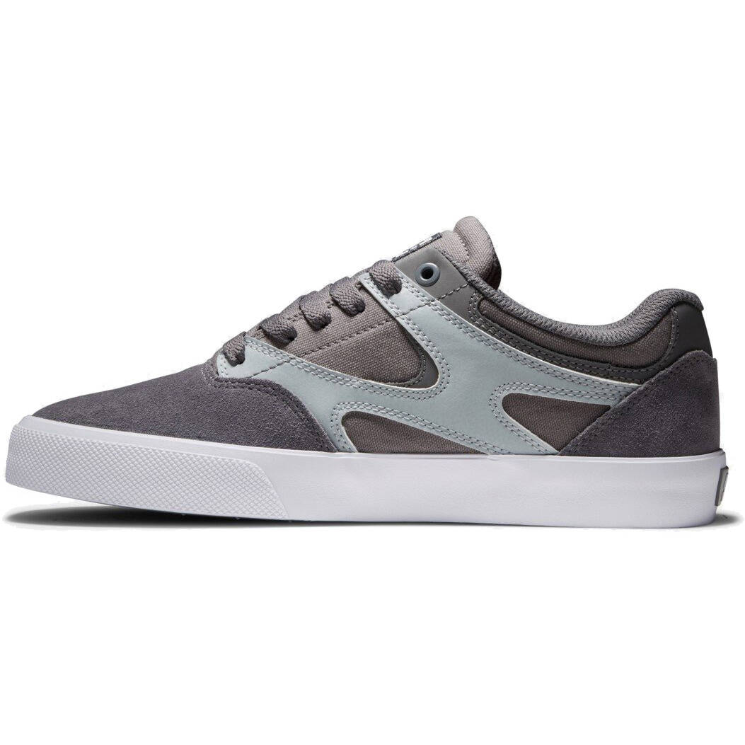 DC Kalis Vulc Skate Shoes - Dark Grey/Battleship