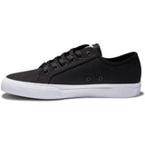 DC Manual TXSE Skate Shoes - Black/Black/White