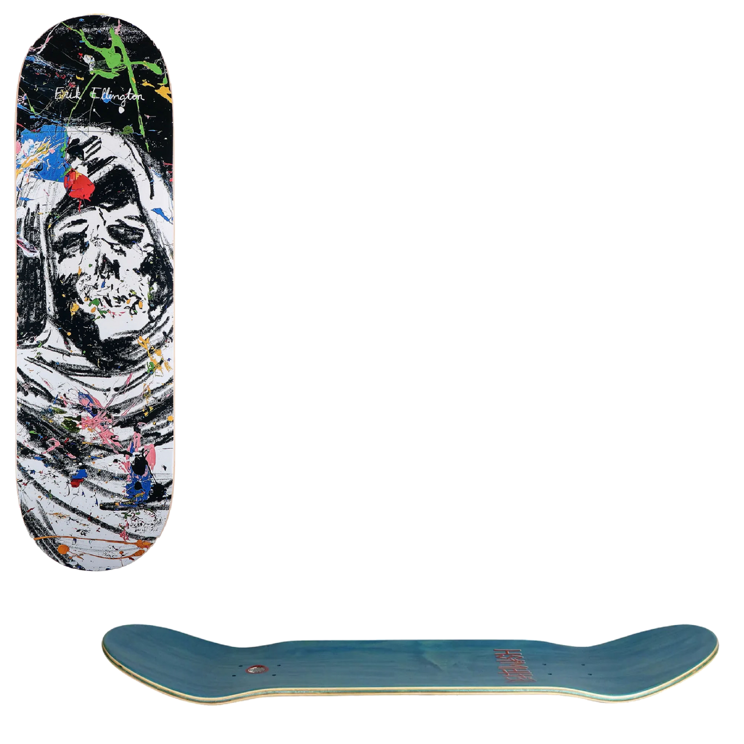 Deathwish Always Go Skateboard Deck - Ellington 8.38"