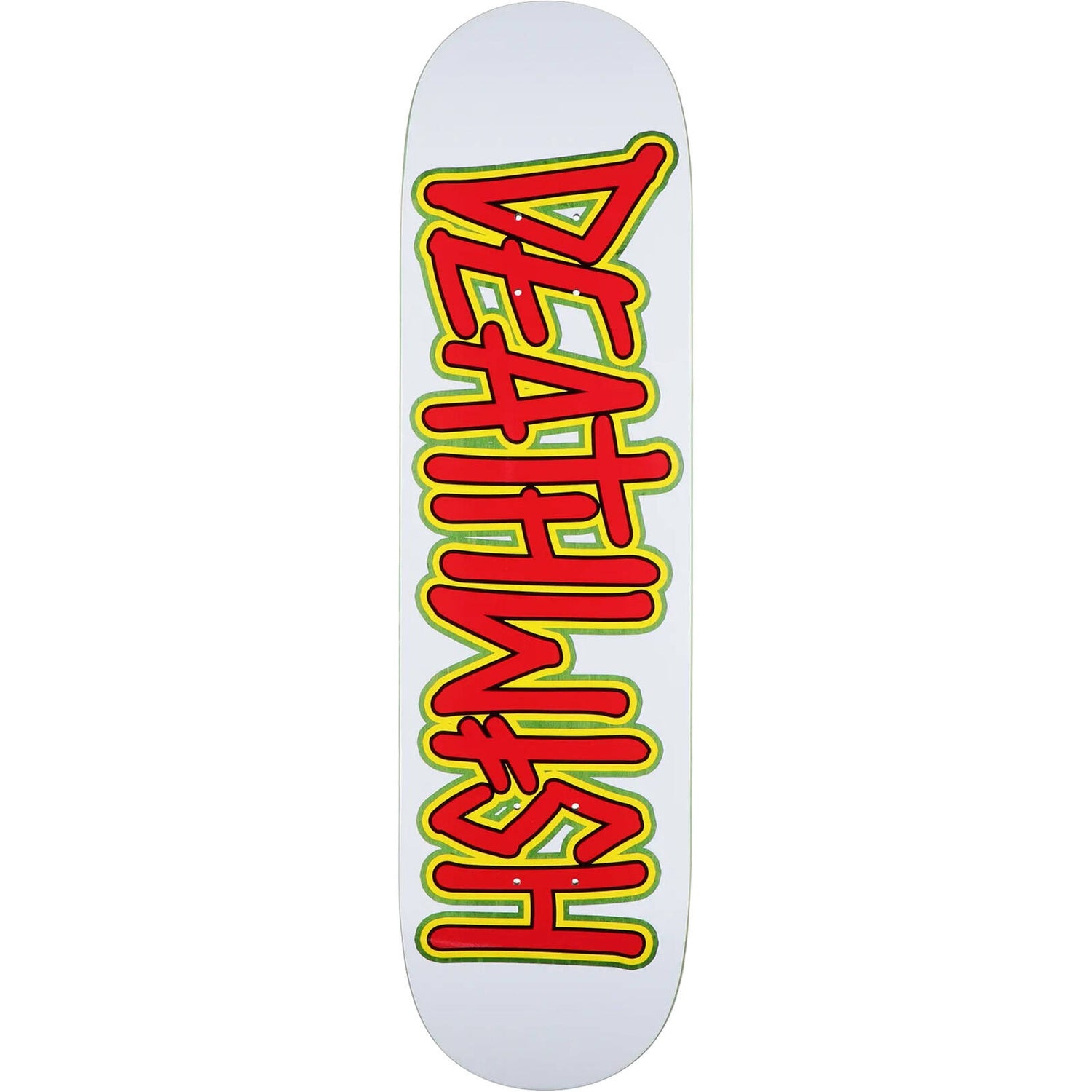 Deathwish Deathspray Skateboard Deck - White Brains 8.25"