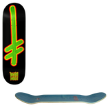 Deathwish Gang Logo Skateboard Deck - Brains 8.5"