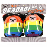 Deadbolt Grandslam Knee Pads-Rainbow