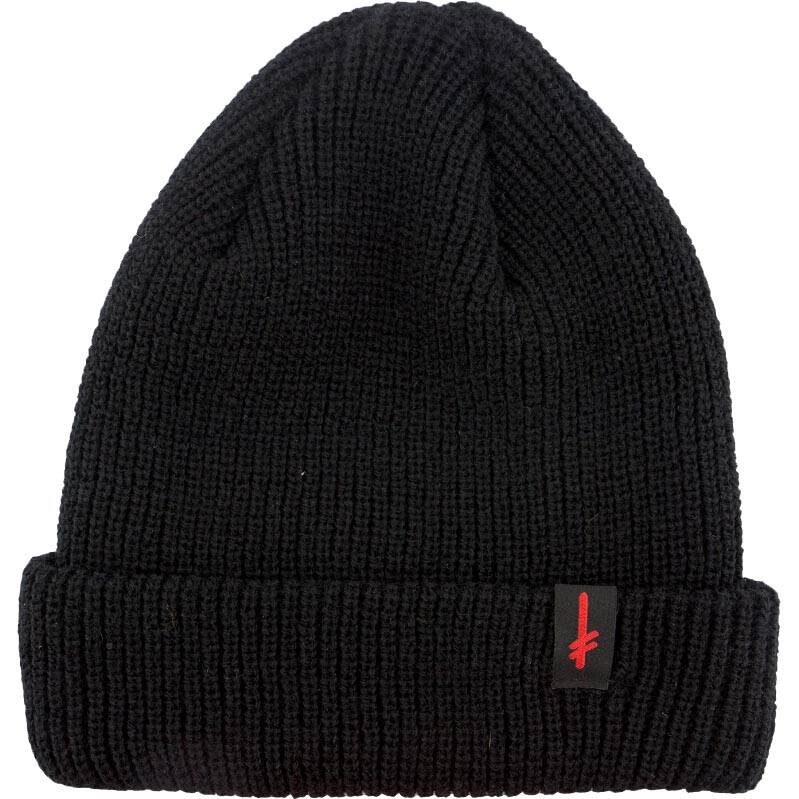 Deathwish Gang Logo Cuff Beanie - Black