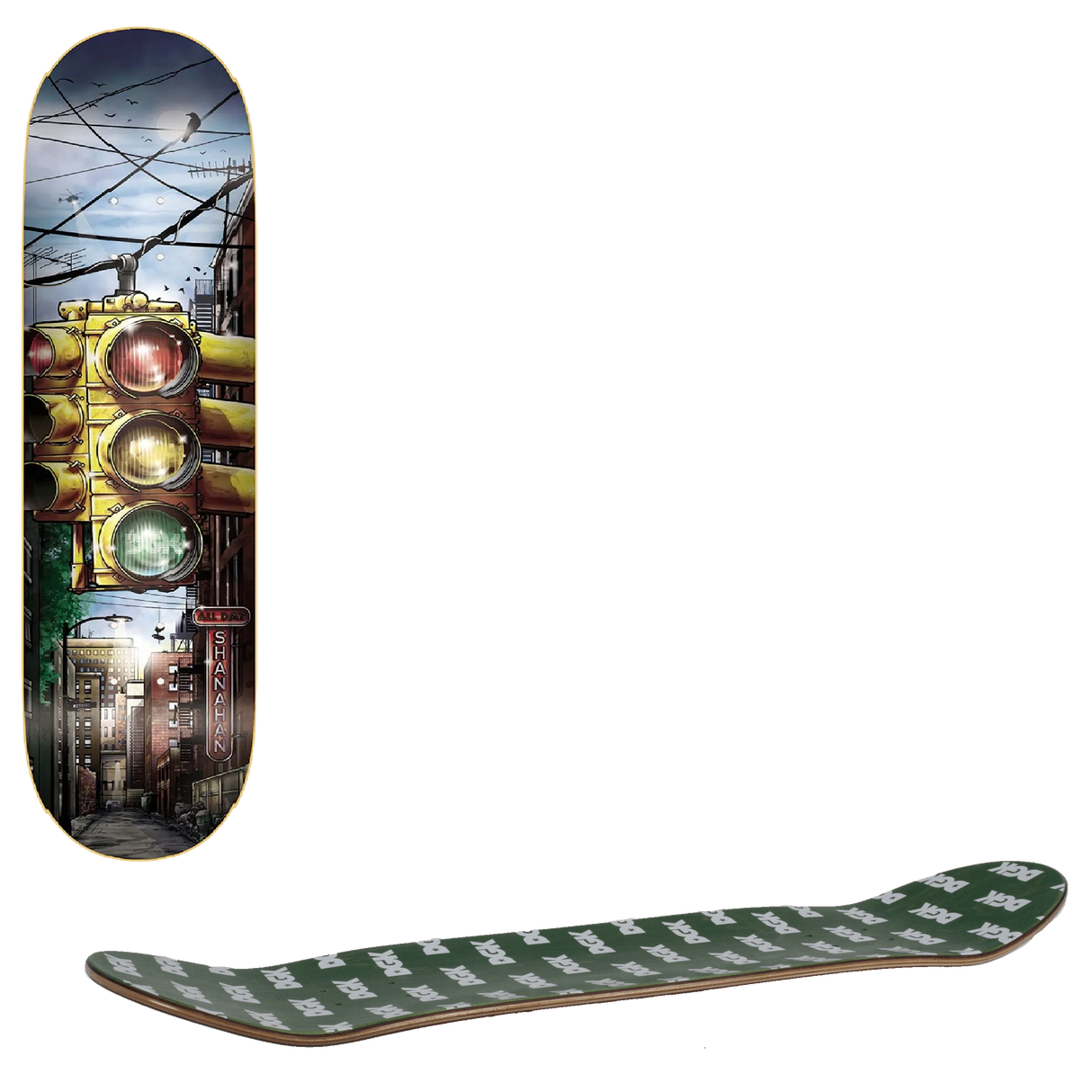 DGK Signals Skateboard Deck - Shanahan 7.9"