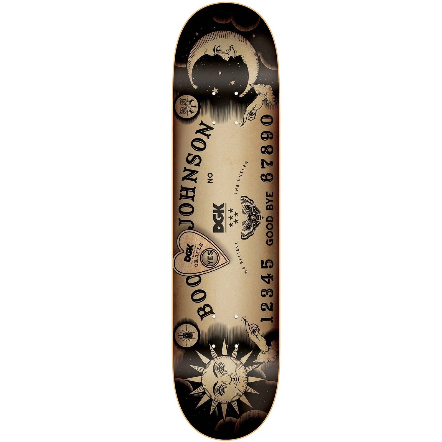 DGK All Night Boo Skateboard Deck - 8.25"