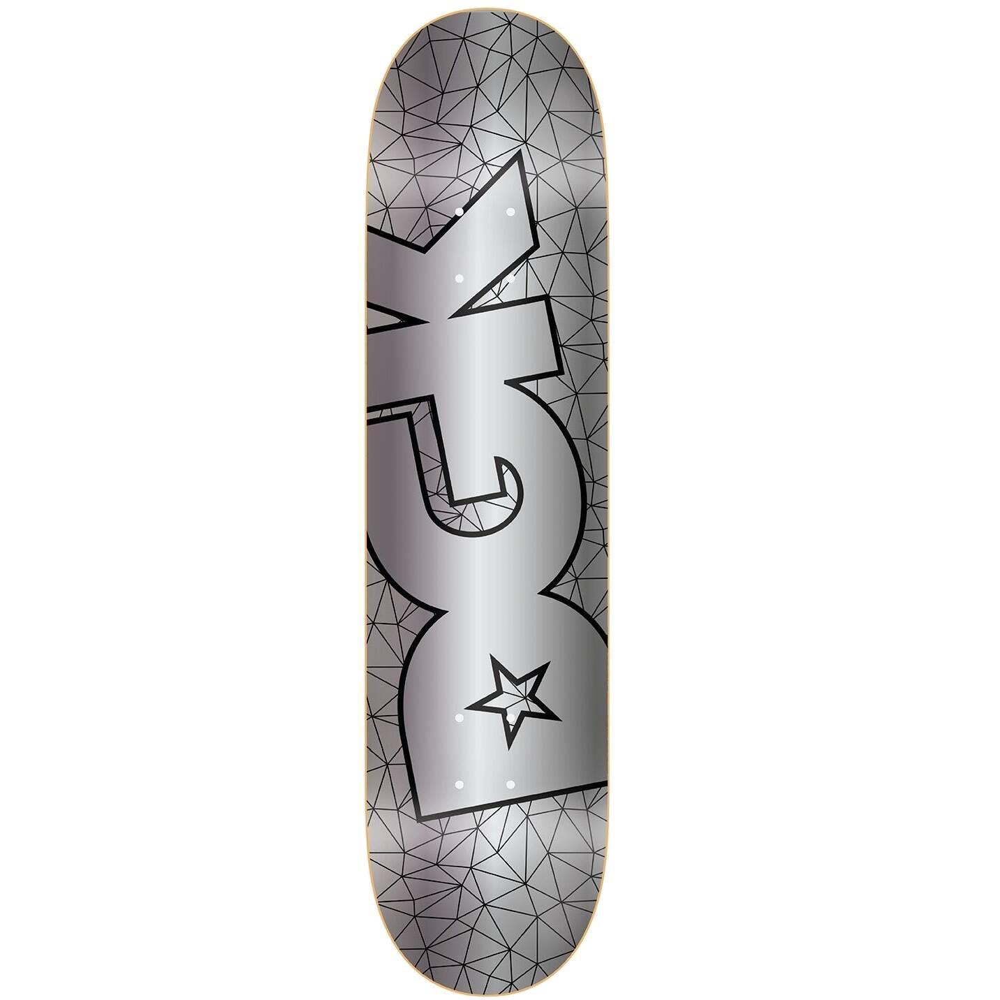 DGK Framework Skateboard Deck - Silver Foil 8.1"