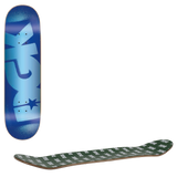 DGK O.G. Logo Skateboard Deck - Blue Foil 8.1"