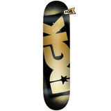DGK O.G. Logo Skateboard Deck - Gold Foil 7.9"