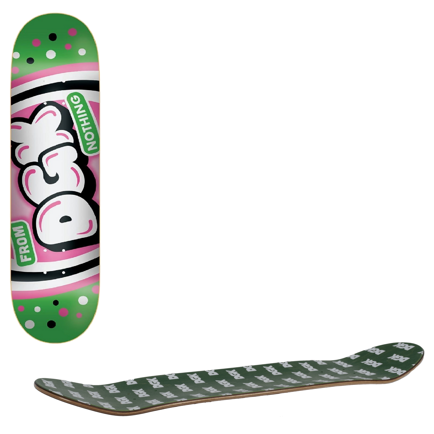 DGK Poppin' Pink Skateboard Deck - 7.75"