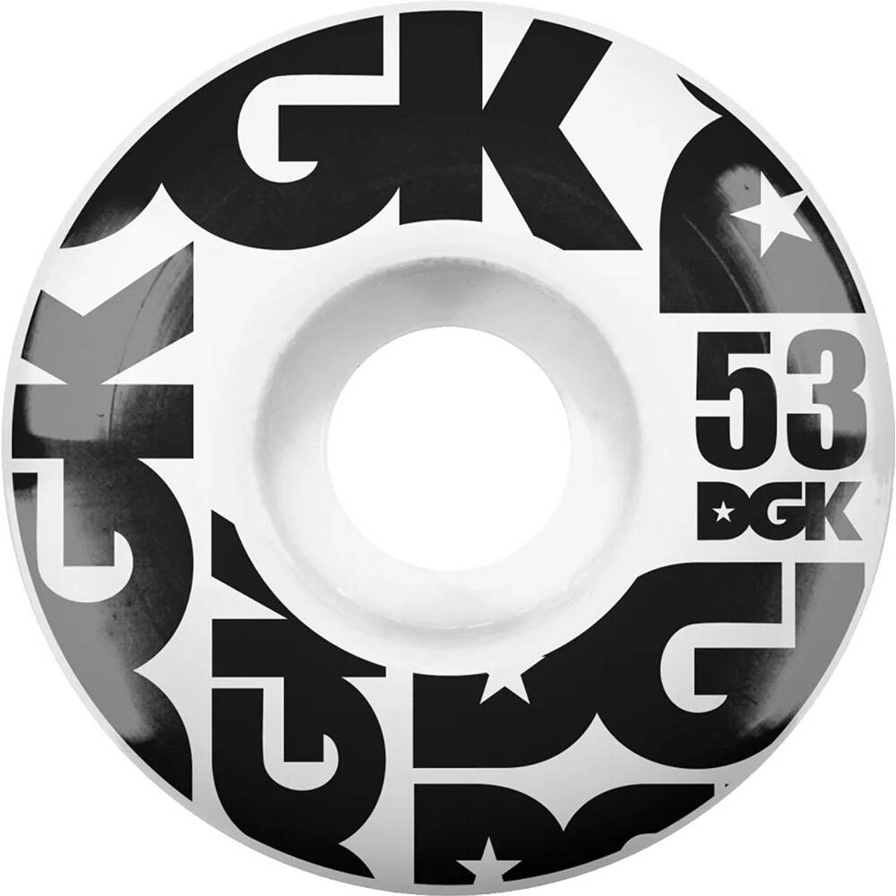 DGK Street Formula Skateboard Wheels - 53mm