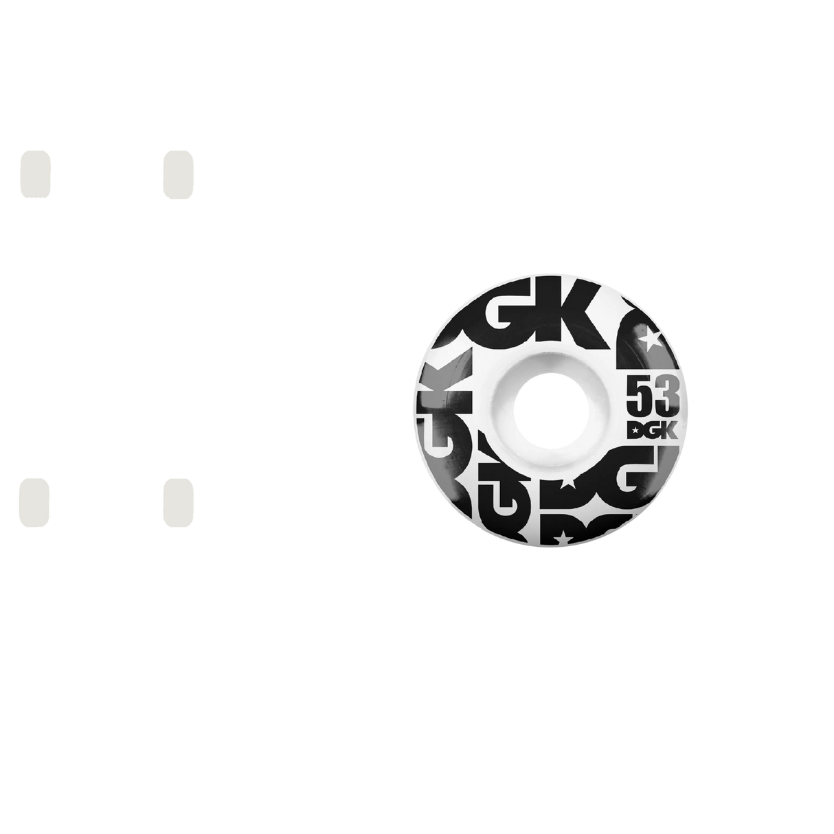 DGK Street Formula Skateboard Wheels - 53mm