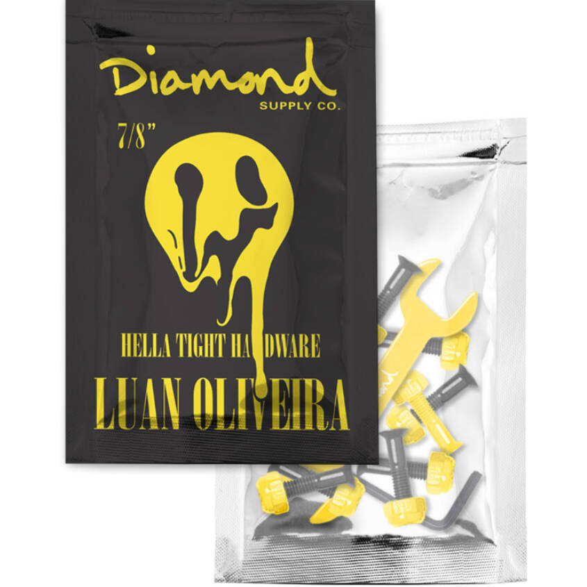 Diamond Supply Co Skateboard Truck Bolts - Luan 7/8''