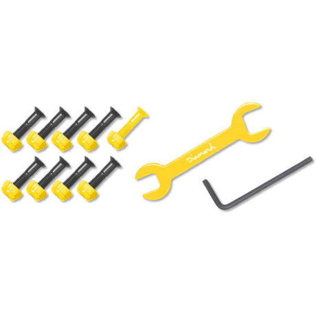 Diamond Supply Co Skateboard Truck Bolts - Luan 7/8''