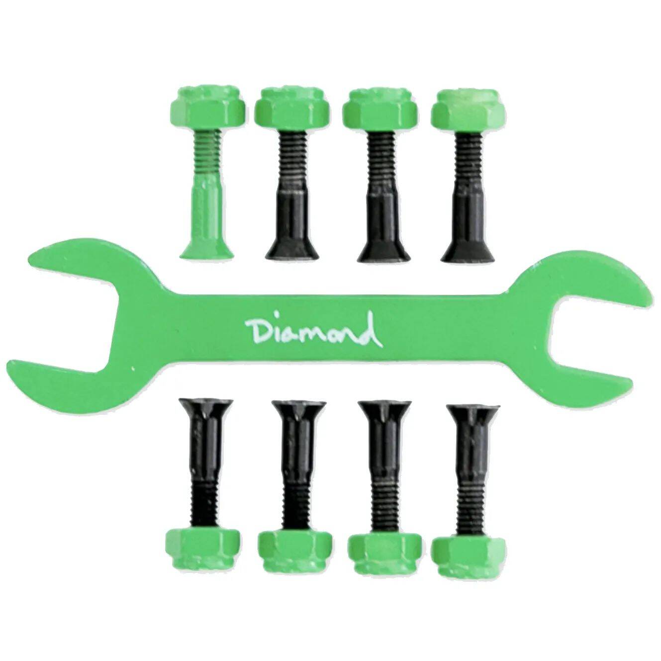 Diamond Supply Co Yuto Horigome 7/8'' Skateboard Truck Bolts - Green