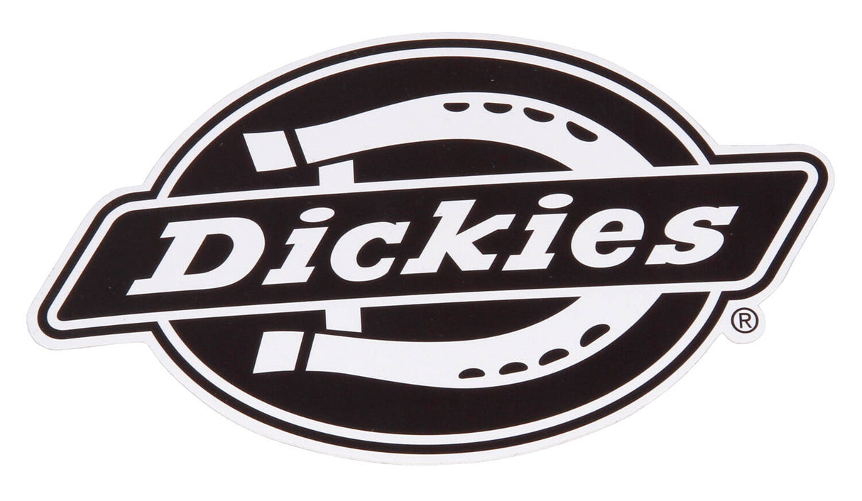 Dickies Sticker - Black/White SML