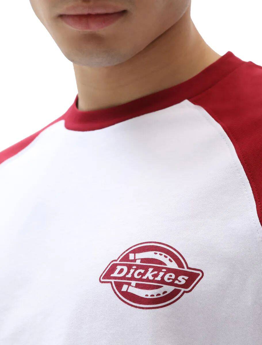 Dickies Cologne Long Sleeve T Shirt - Biking Red