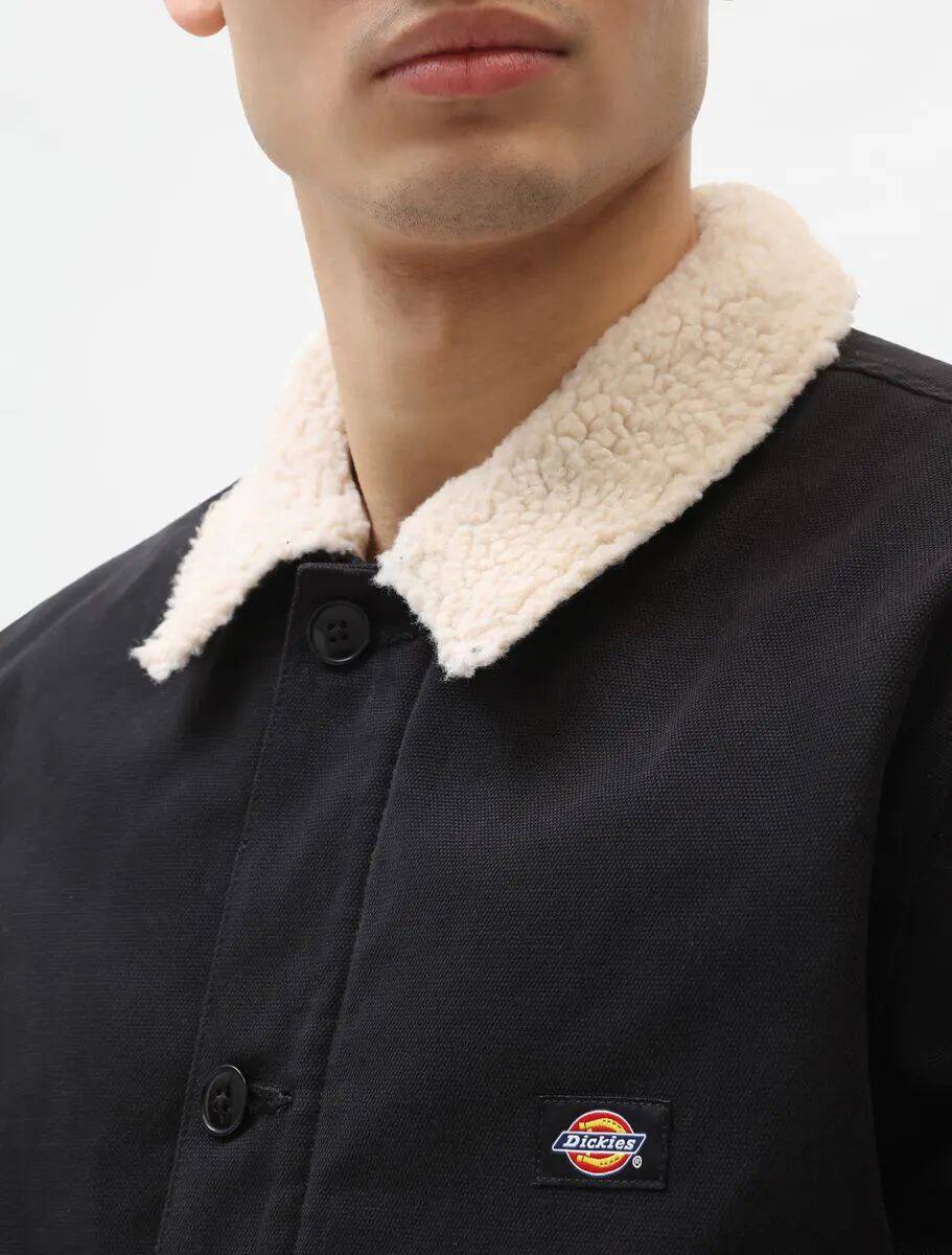 Dickies Duck Canvas Chore Coat - Black