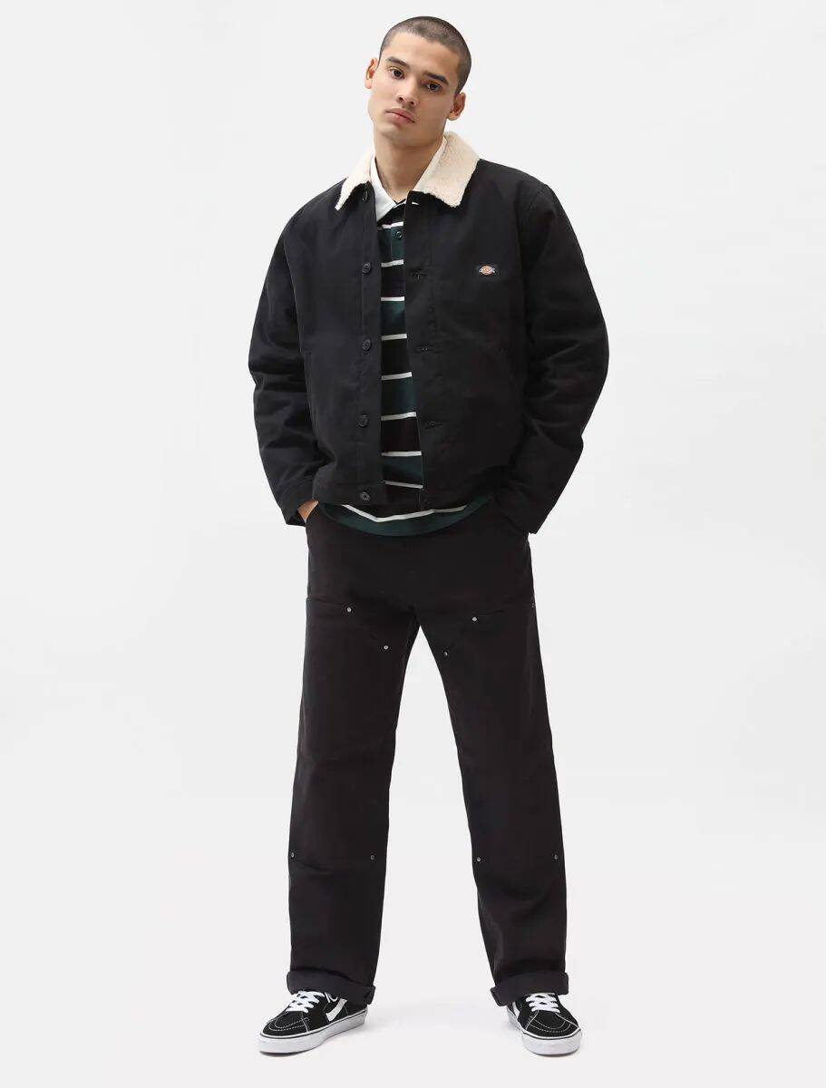 Dickies Duck Canvas Chore Coat - Black