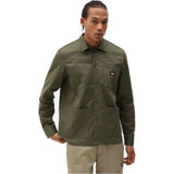 Dickies Funkley Long Sleeve Shirt - Military Green