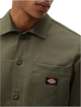 Dickies Funkley Long Sleeve Shirt - Military Green