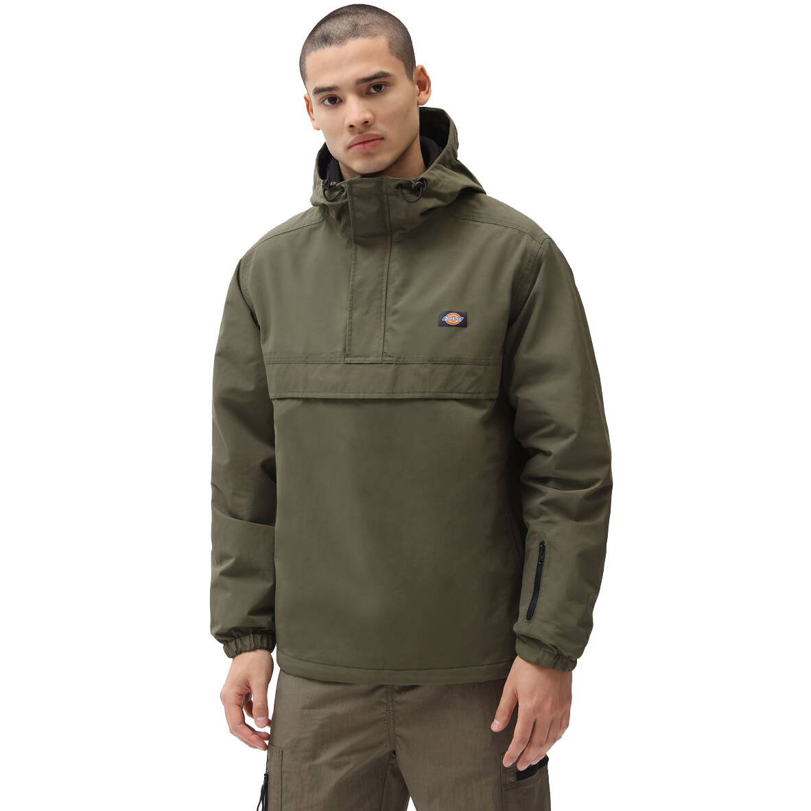 Dickies Glacier View Anorak Jacket - Military Green