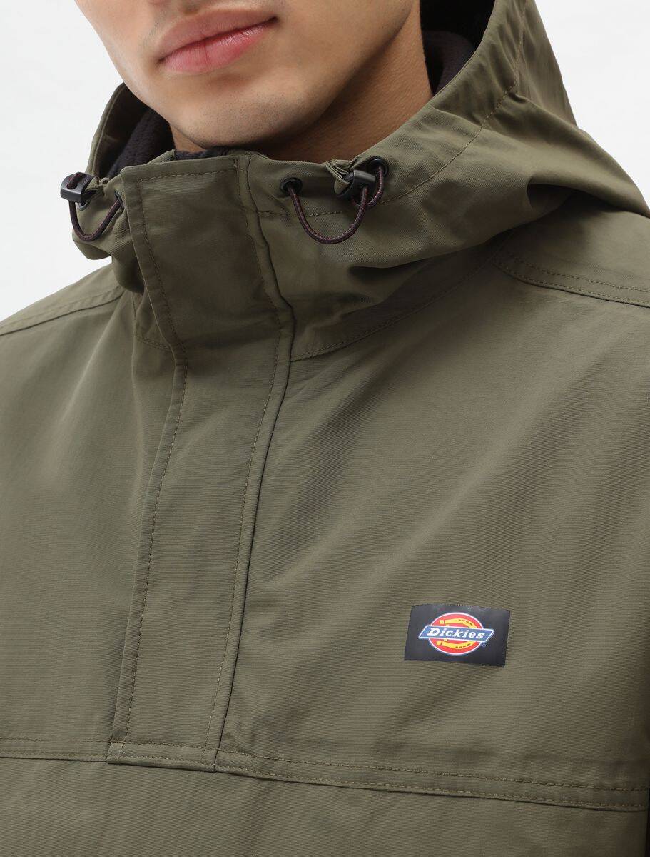 Dickies Glacier View Anorak Jacket - Military Green