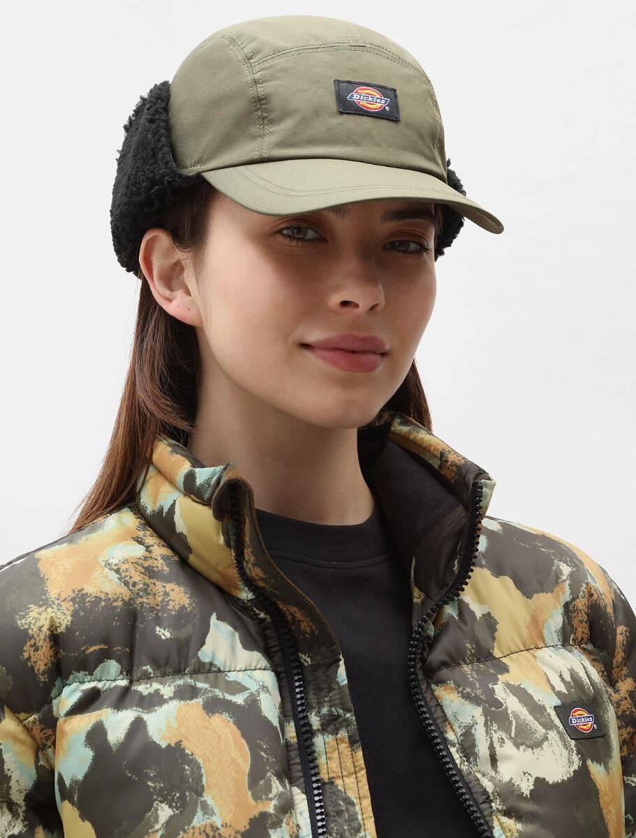 Dickies King Cove Lumberjack Cap - Military Green