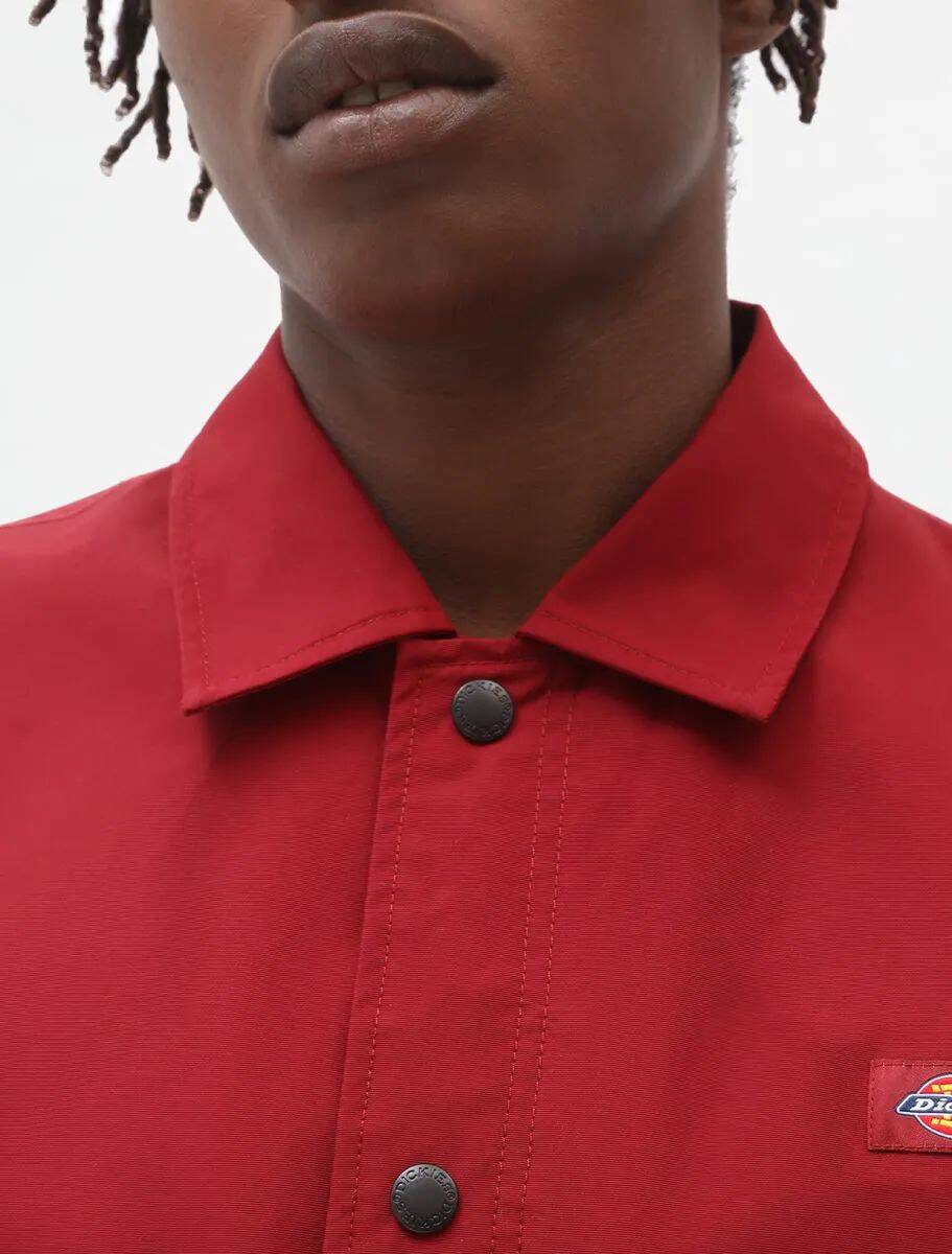 Dickies Oakport Coach Jacket - Biking Red