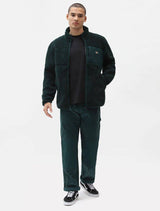 Dickies Red Chute Sherpa Fleece Jacket - Ponderosa Pine