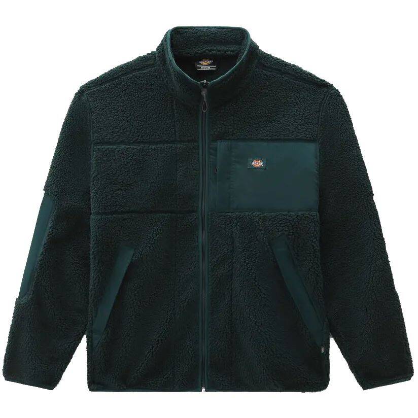 Dickies Red Chute Sherpa Fleece Jacket - Ponderosa Pine