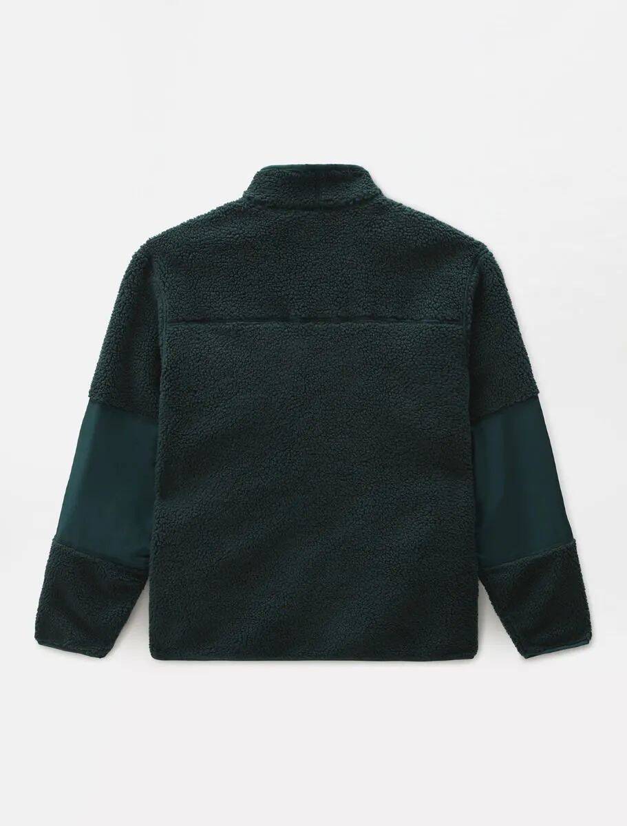 Dickies Red Chute Sherpa Fleece Jacket - Ponderosa Pine