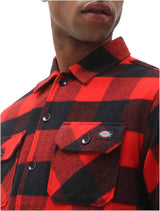 Dickies Sacramento Long Sleeve Shirt - Red