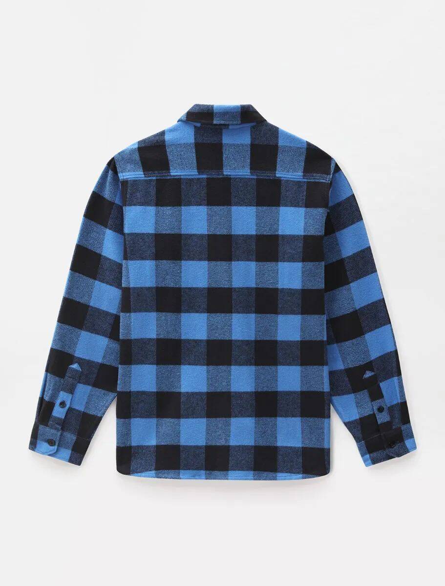 Dickies Sacramento Long Sleeve Shirt - True Blue