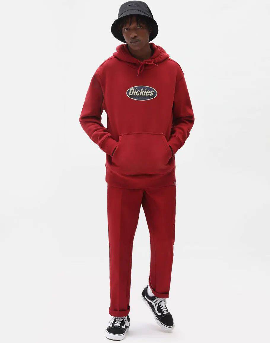 Dickies Saxman Hoodie - Biking Red