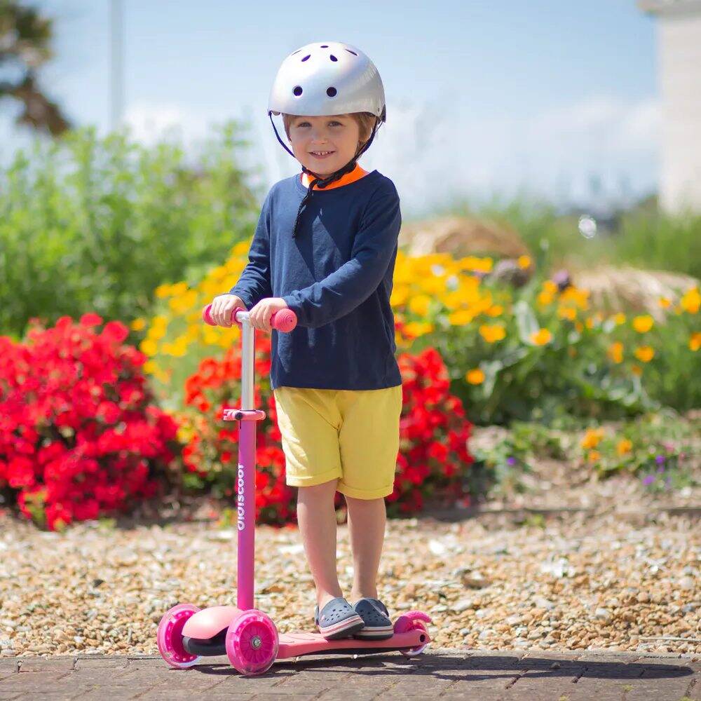 Didicar Didiscoot Three Wheeled Scooter - Pink