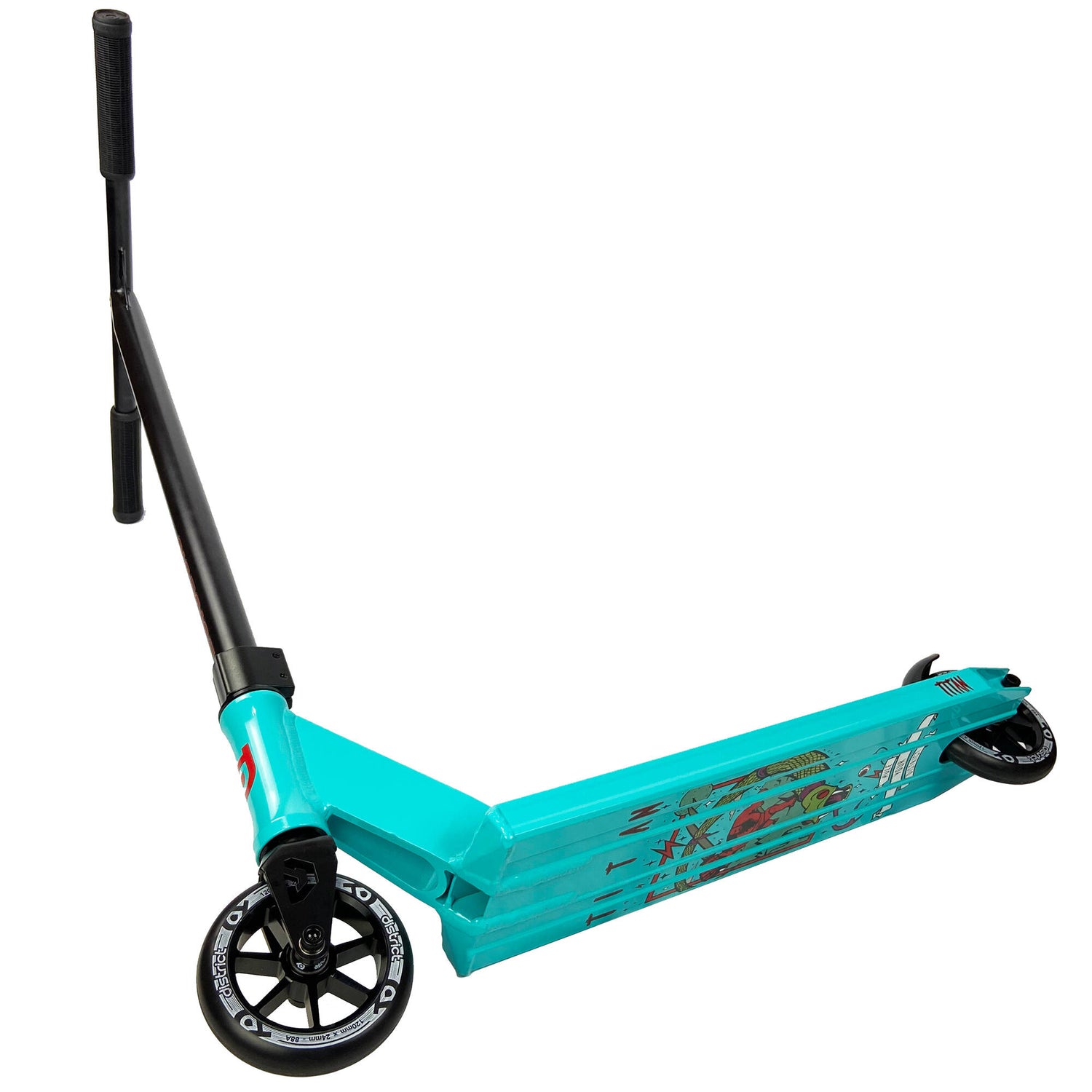 District Titan Stunt Scooter - Sky Blue/Black