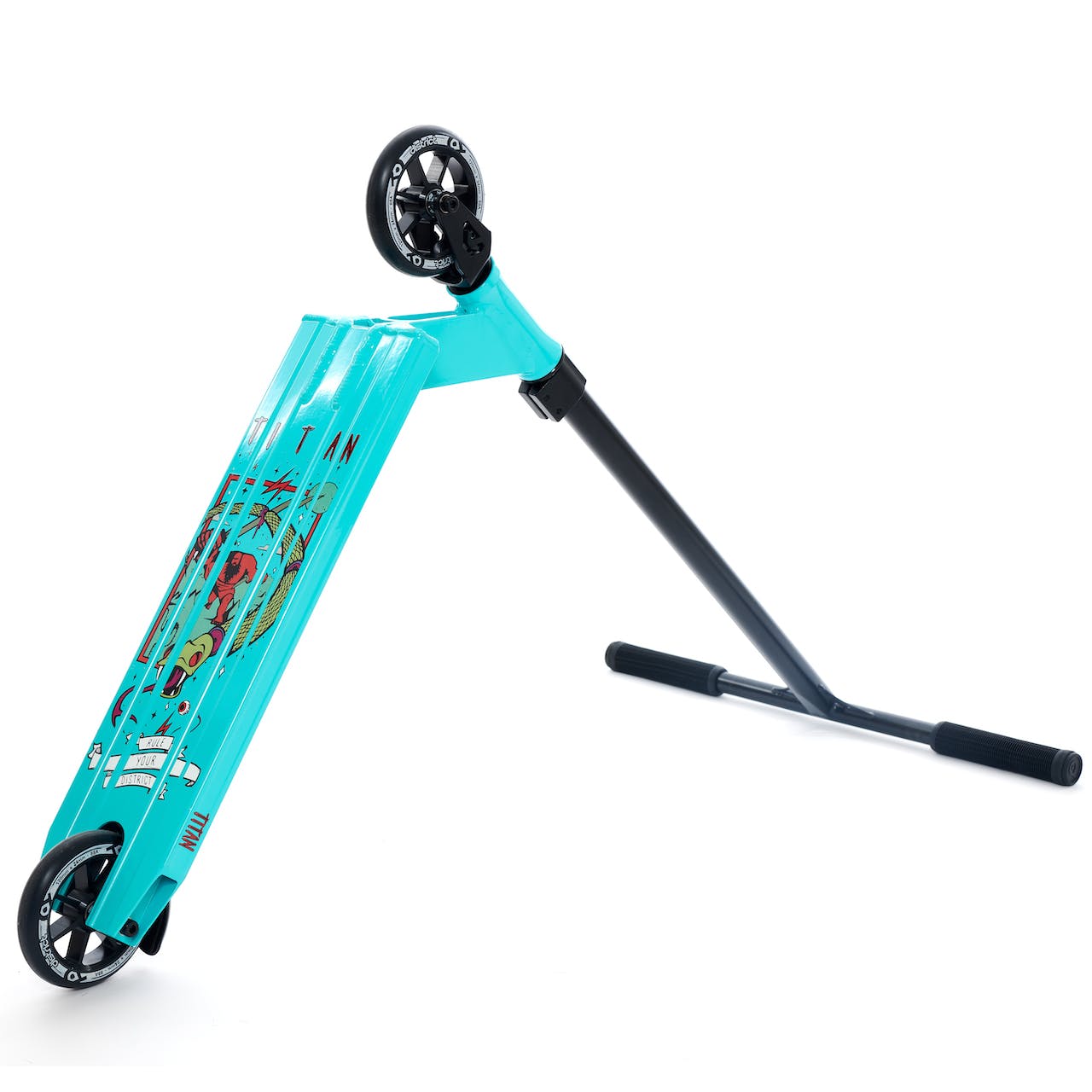 District Titan Stunt Scooter - Sky Blue/Black