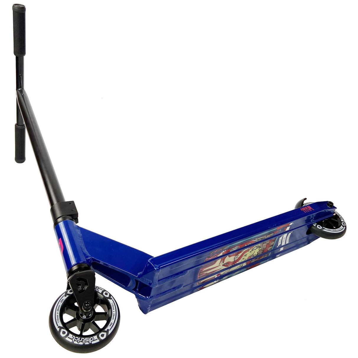District Titus Stunt Scooter - Navy Blue/Black