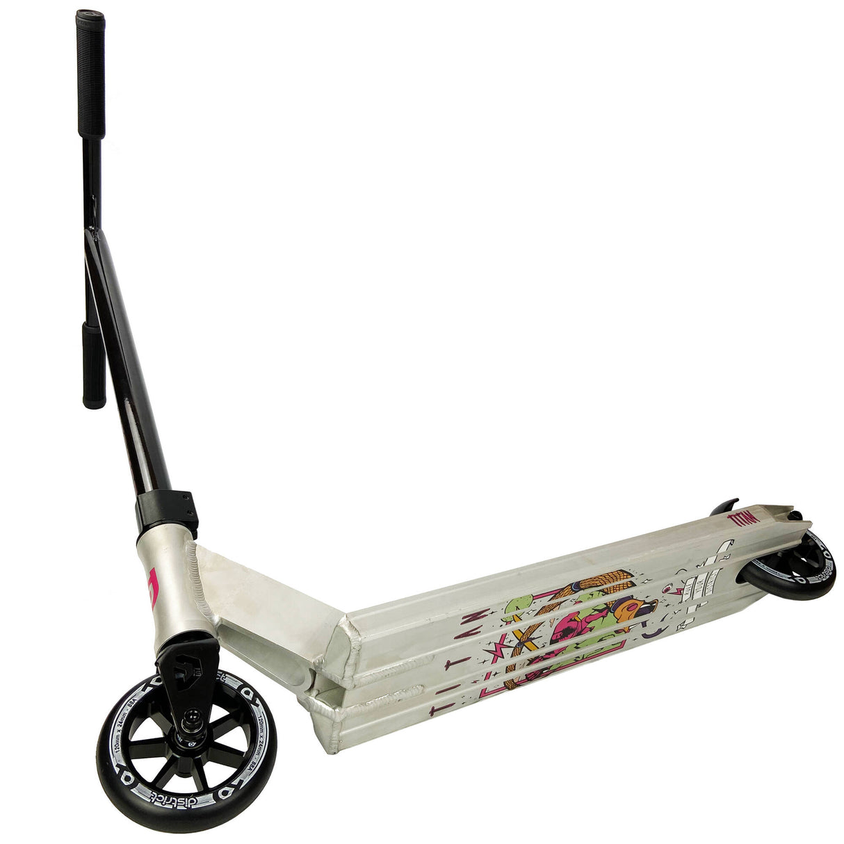 District Titan Stunt Scooter - Raw/Black