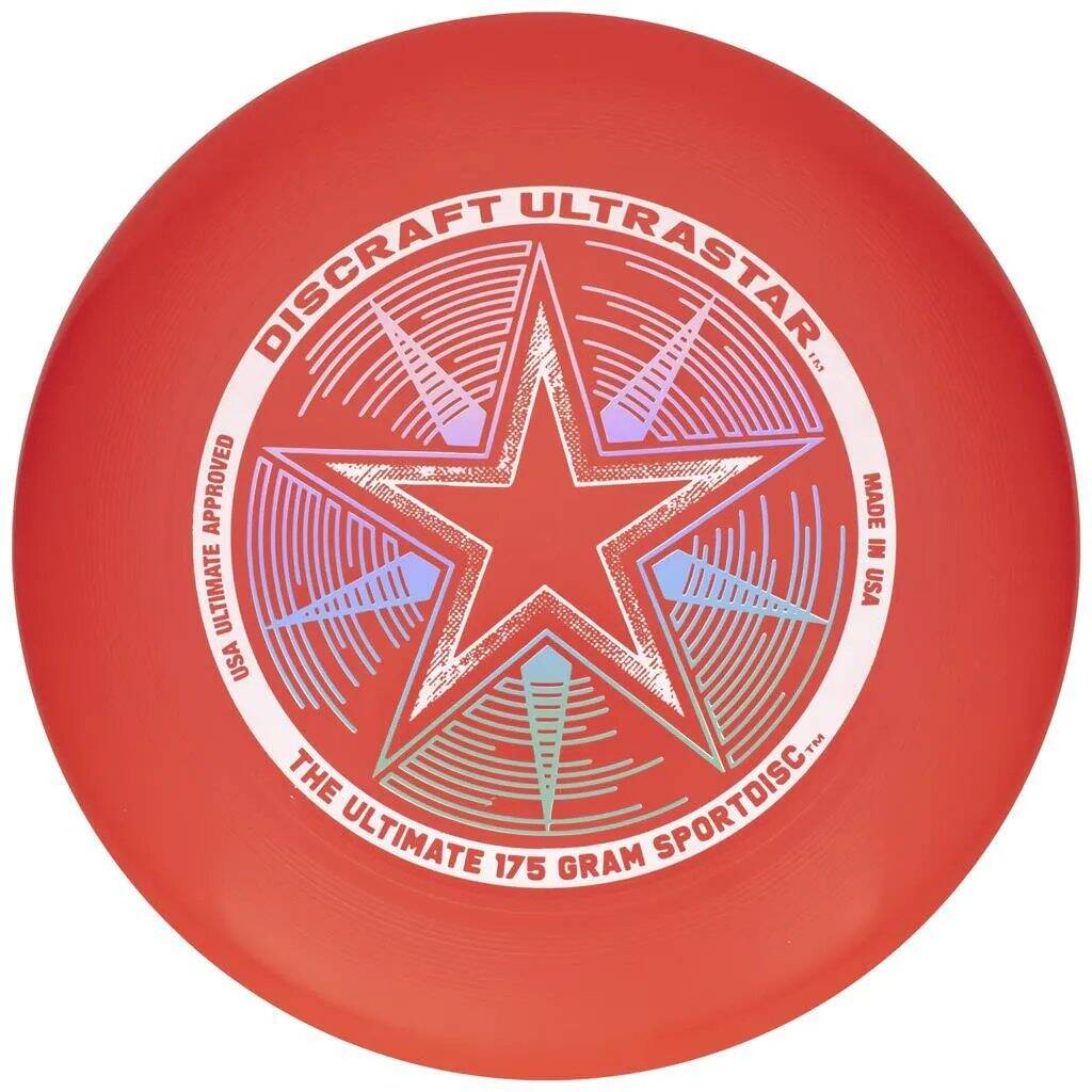 Discraft Ultrastar 175g Throwing Disc - Bright Red