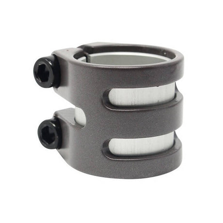 District Double Light Scooter Clamp - Titanium Grey